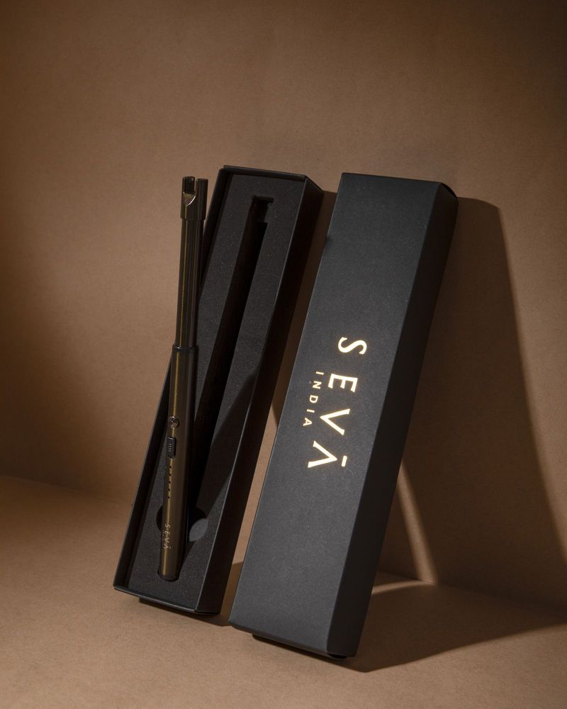 Bougies - Allume-bougie, noir - SEVA HOME