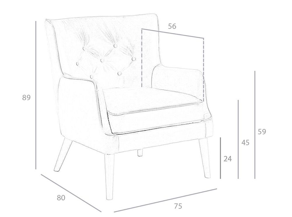Fauteuils - Fauteuil Chester en cuir marron - ANGEL CERDÁ