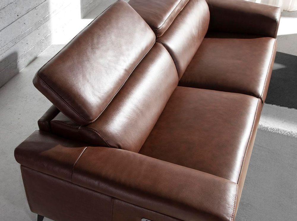 Sofas - 2 seater sofa upholstered in cowhide leather - ANGEL CERDÁ