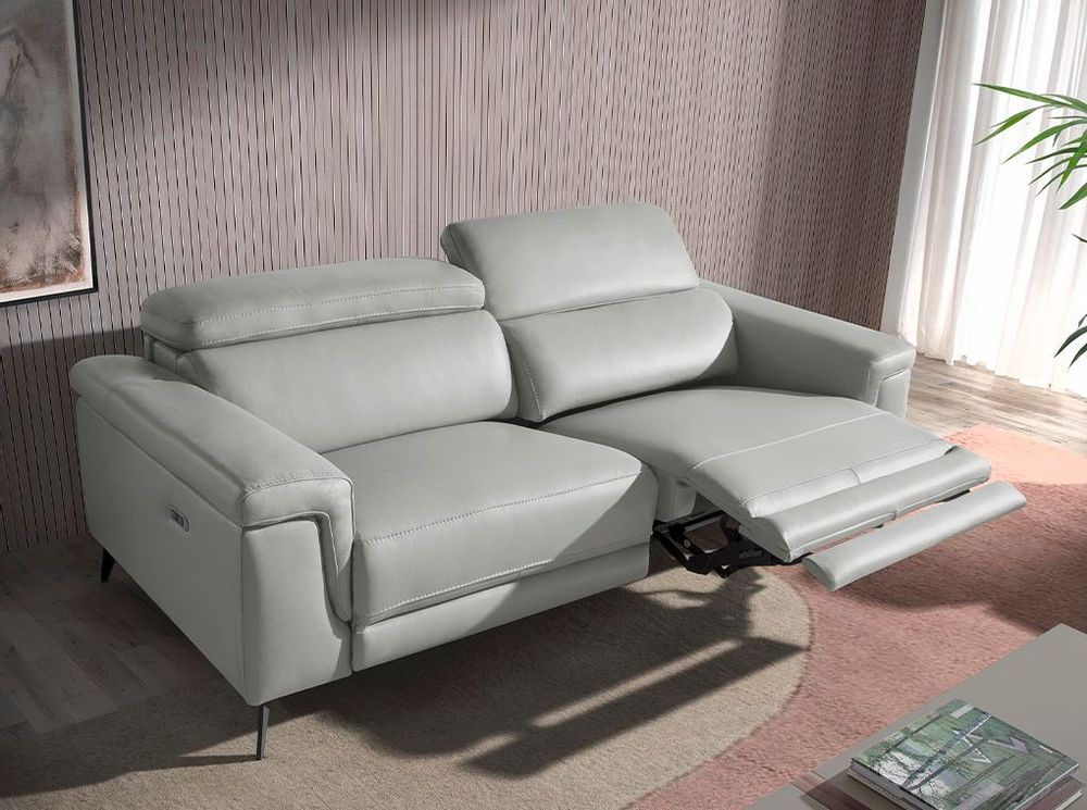 Sofas - 3 seater sofa upholstered in cowhide leather - ANGEL CERDÁ