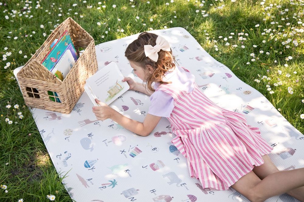 Objets déco enfant - Tapis de jeu lavables en vinyle. - LITTLE GEM (FRANCE)