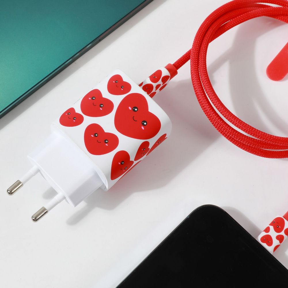 Office sets - WALL CHARGER AND USB CABLE_tech accessories - I-TOTAL
