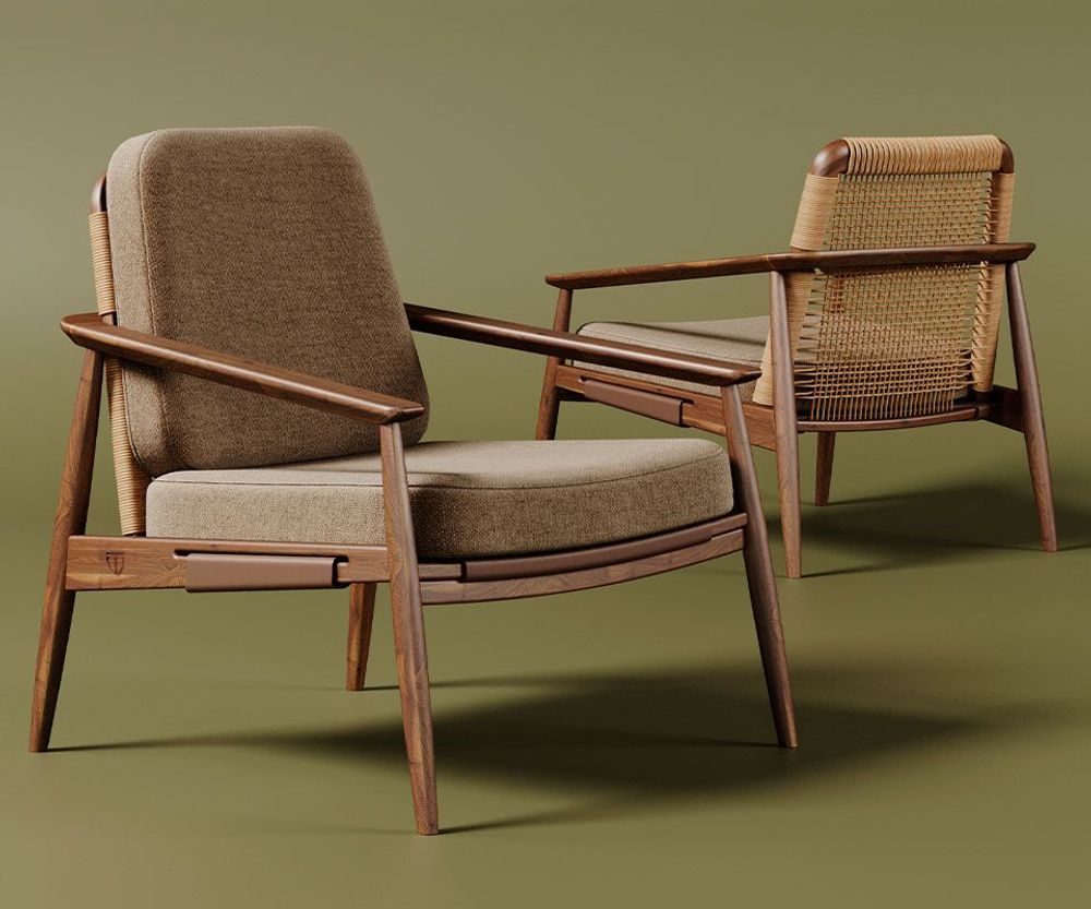 Fauteuils - Fauteuil Adam - WOOD TAILORS CLUB