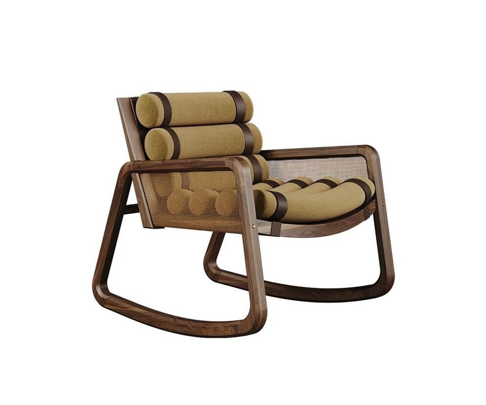 Fauteuils - Fauteuil à bascule William - WOOD TAILORS CLUB