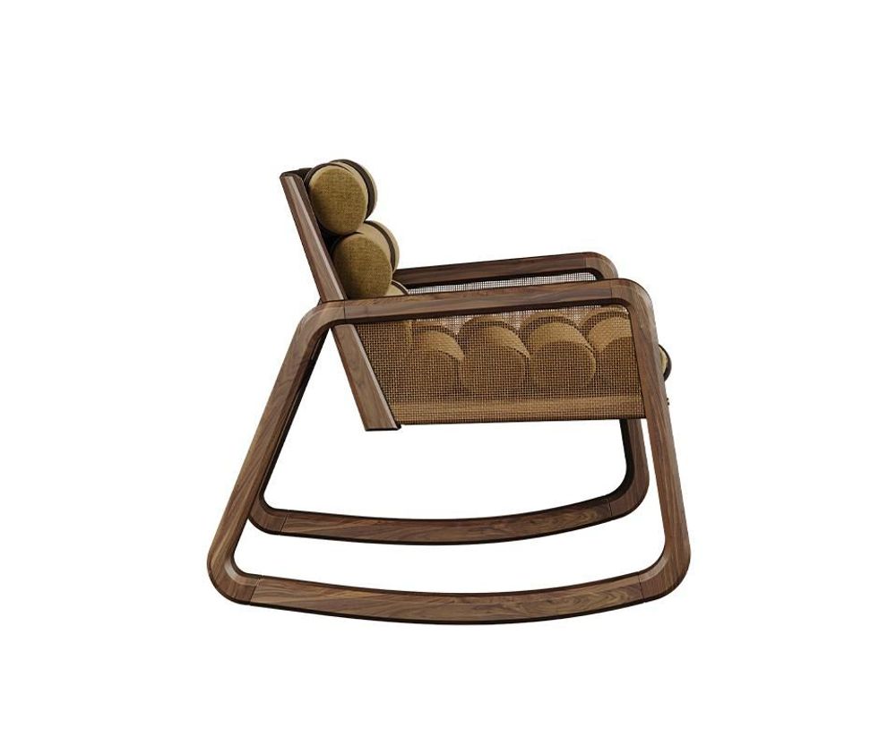 Fauteuils - Fauteuil à bascule William - WOOD TAILORS CLUB