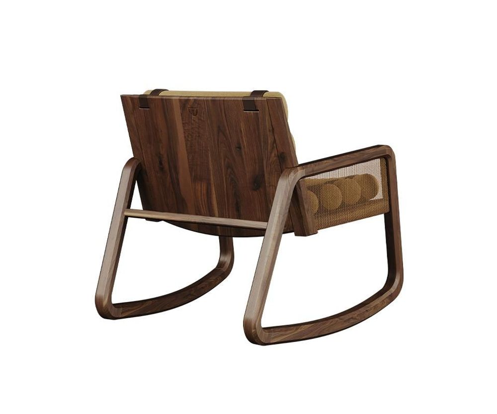 Fauteuils - Fauteuil à bascule William - WOOD TAILORS CLUB