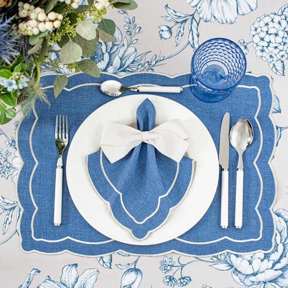 Nappes - Blossom Blue Collection - ROSEBERRY HOME