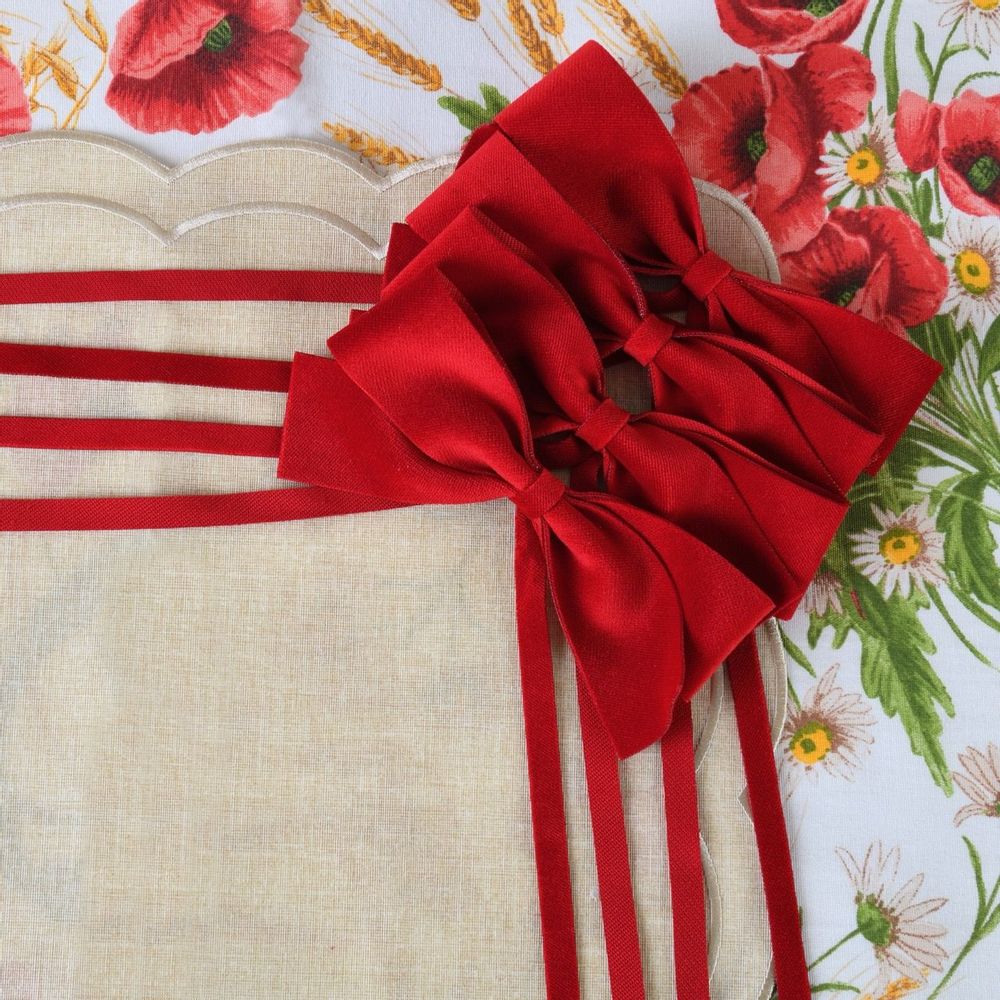 Table linen - Table Linen - Poppy Collection - ROSEBERRY HOME
