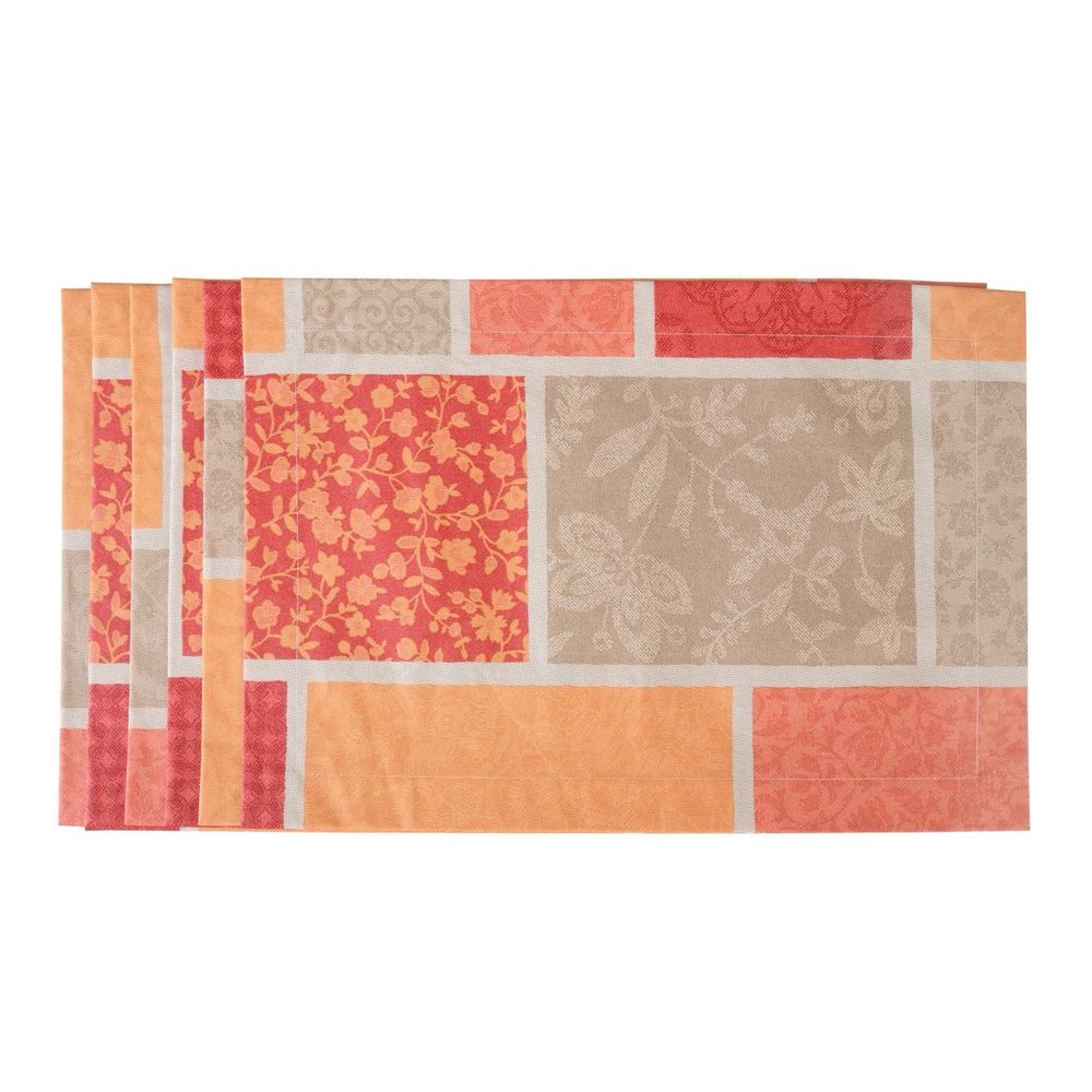 Placemats - Orange Symphony - ROSEBERRY HOME