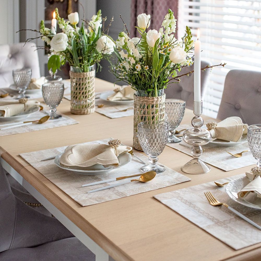 Sets de table - Beige Symphony - ROSEBERRY HOME