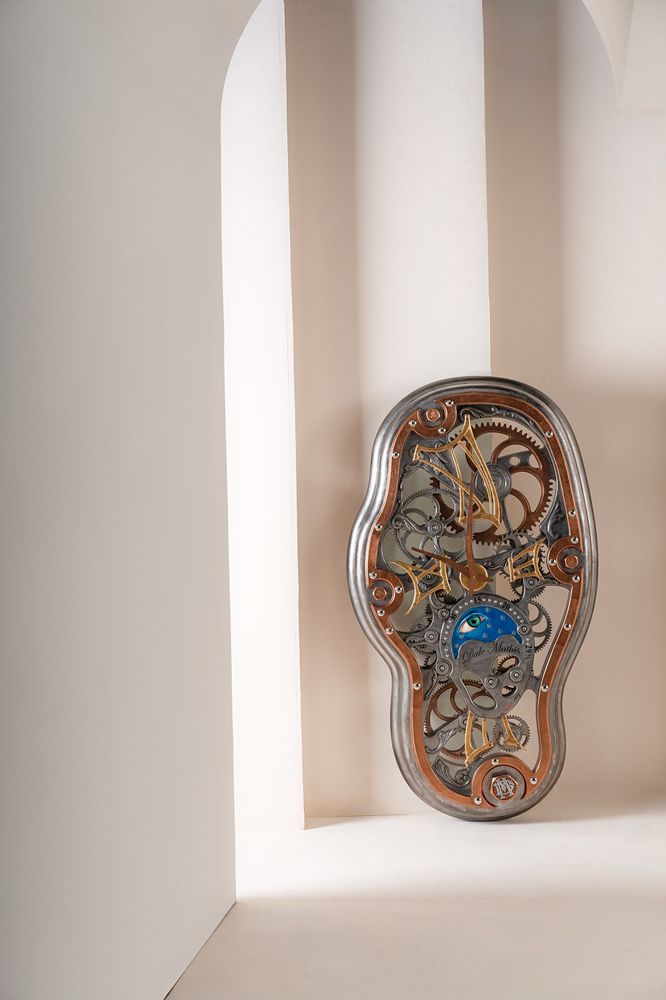 Unique pieces - "Wicked Clock" Mechanical wall Art - VENZON LIGHTING & OBJECTS