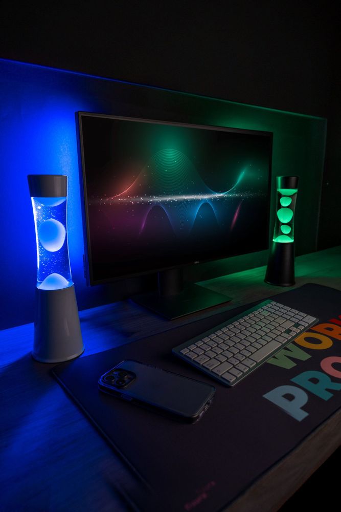 Table lamps - Mini Lava LED Lamp - FISURA