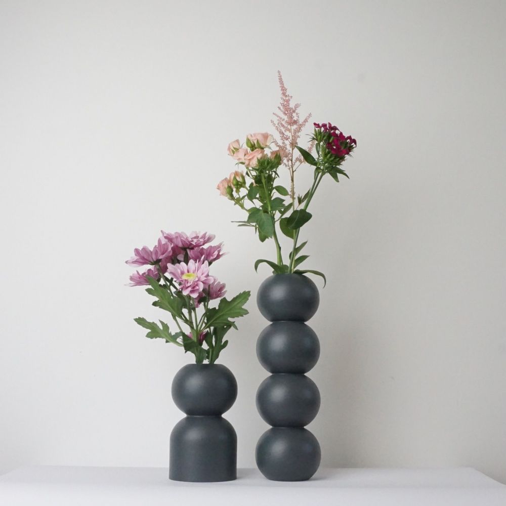 Vases - Eco-friendly wooden vases with integrated glass tube - LEMON LILY