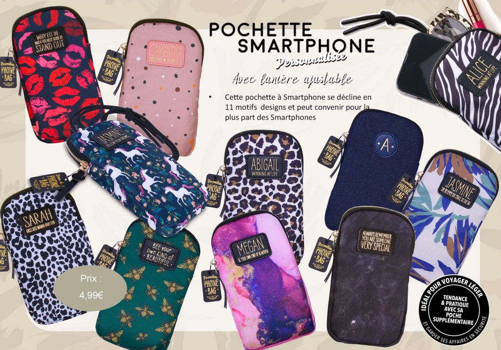 Sacs et cabas - Pochette smartphone personnalisée - HISTORY & HERALDRY - KONTIKI