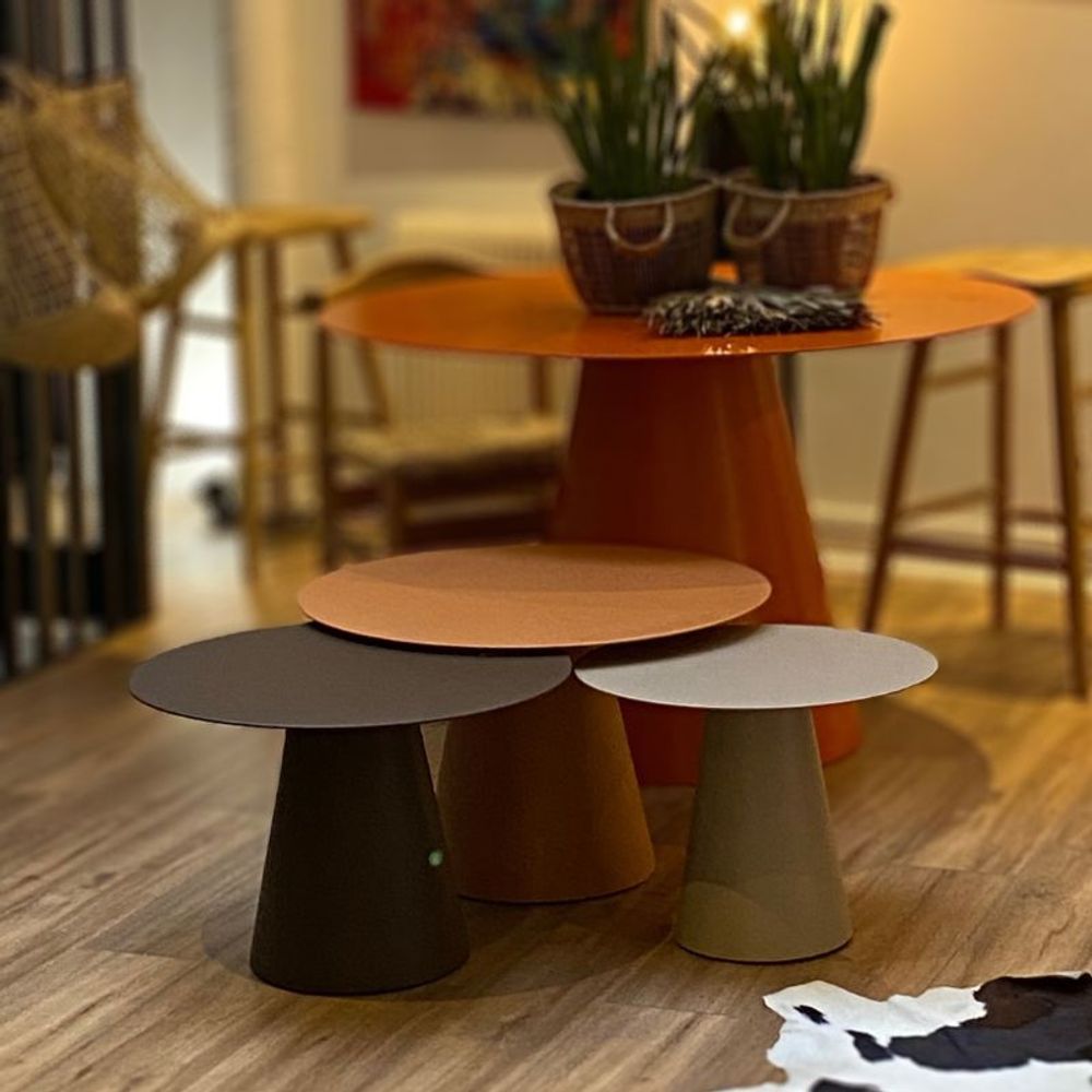 Coffee tables - Table basse LOMBOK - TERRE ET METAL