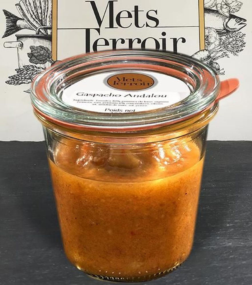 Delicatessen - Andalusian gazpacho — Vegetable dish - 180g - METSTERROIR