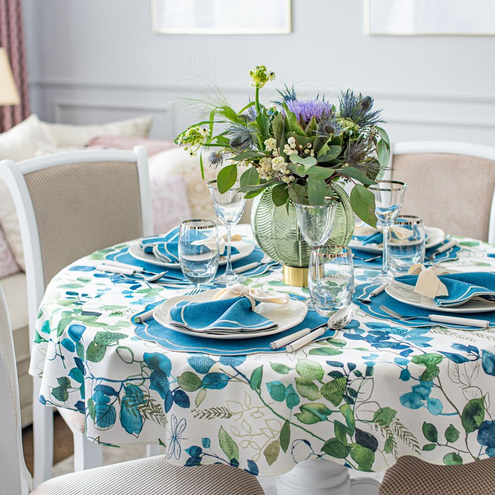 Table linen - Blue Sparrow Collection - ROSEBERRY HOME
