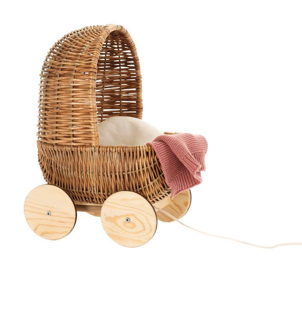 Toys - Small wicker pram - EGMONT TOYS