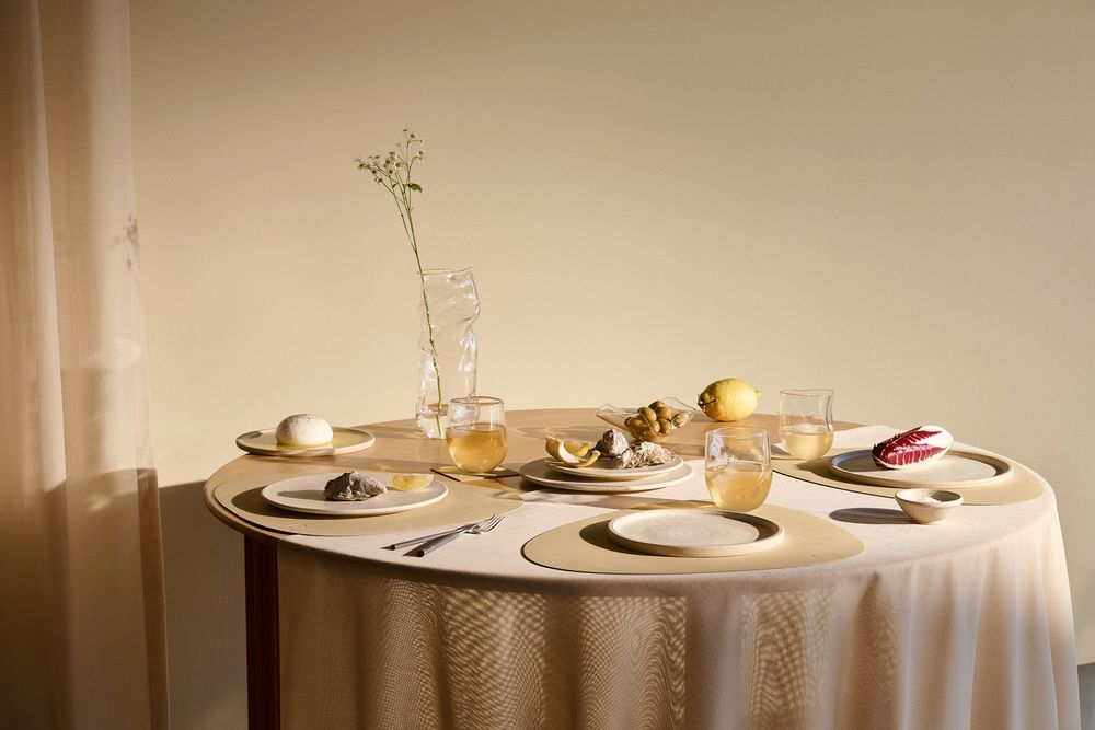 Dessous de plat - SET DE TABLE, CURVE - LIND DNA