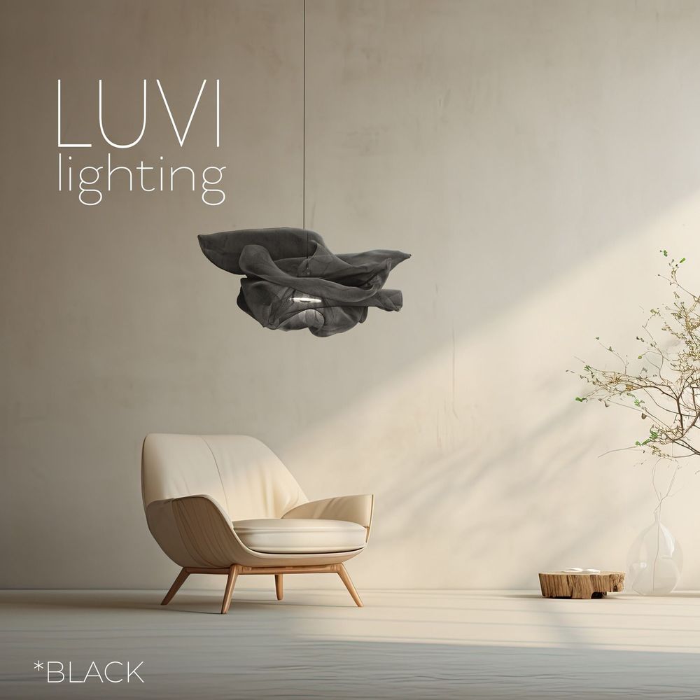 Unique pieces - BALERINA Attitude CHANDELIER - Black - LUVI