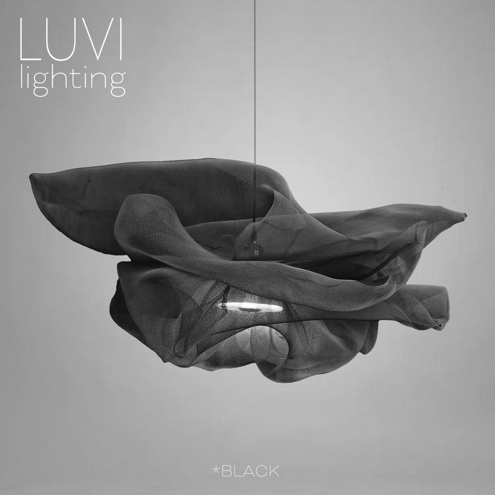 Unique pieces - BALERINA Attitude CHANDELIER - Black - LUVI