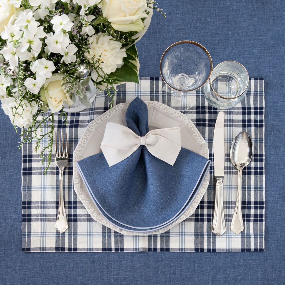 Napkins - Royal Blue Collection - ROSEBERRY HOME