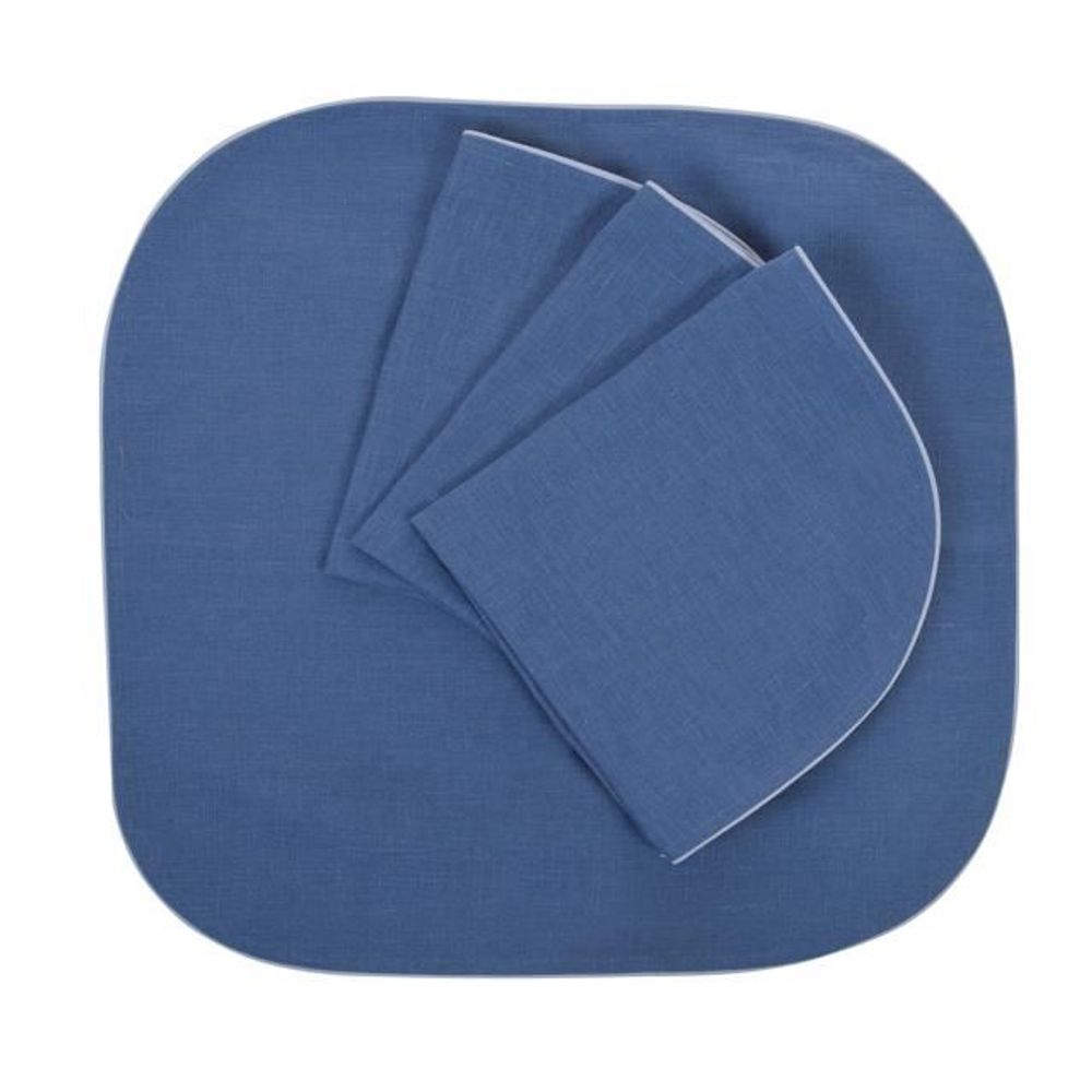 Napkins - Royal Blue Collection - ROSEBERRY HOME