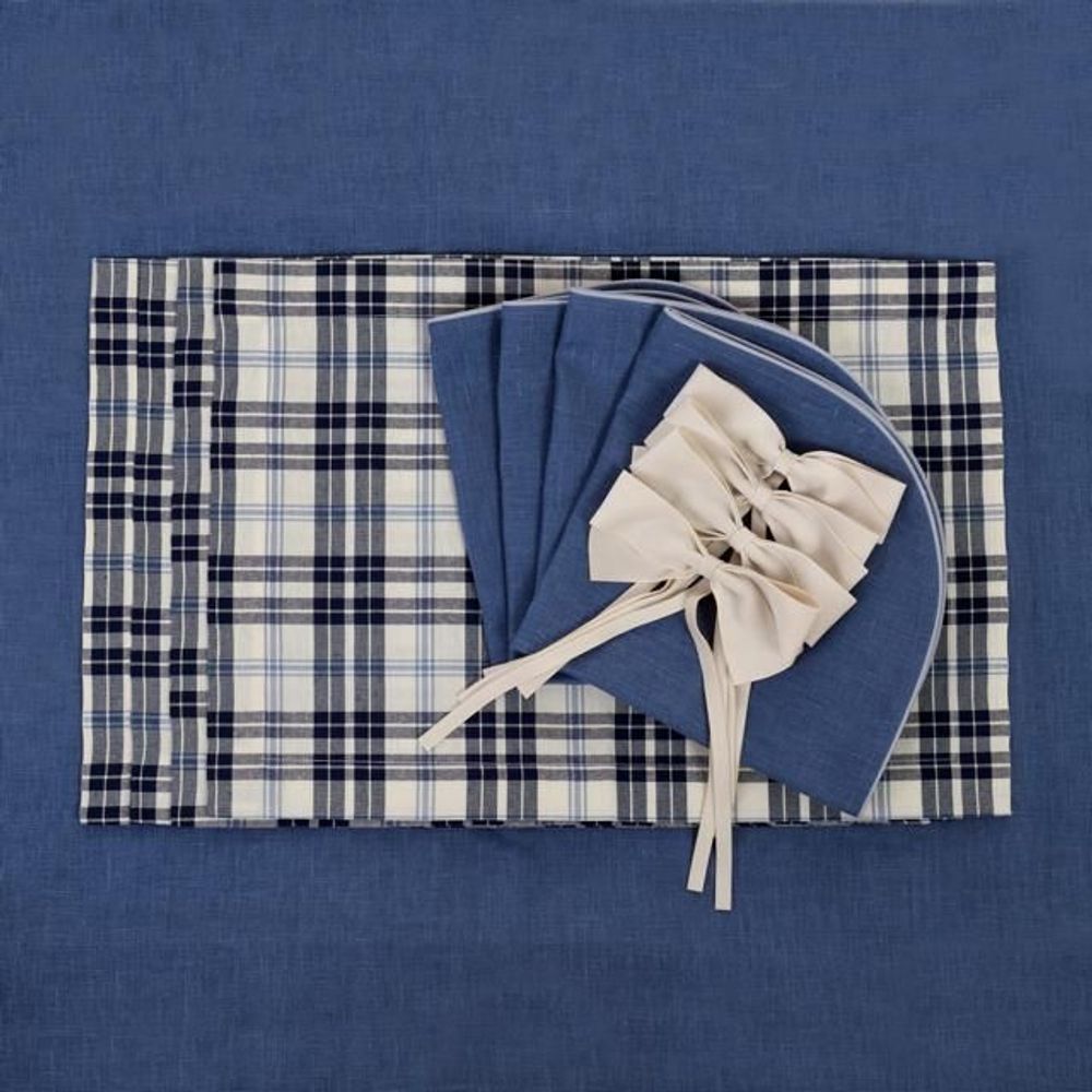 Napkins - Royal Blue Collection - ROSEBERRY HOME