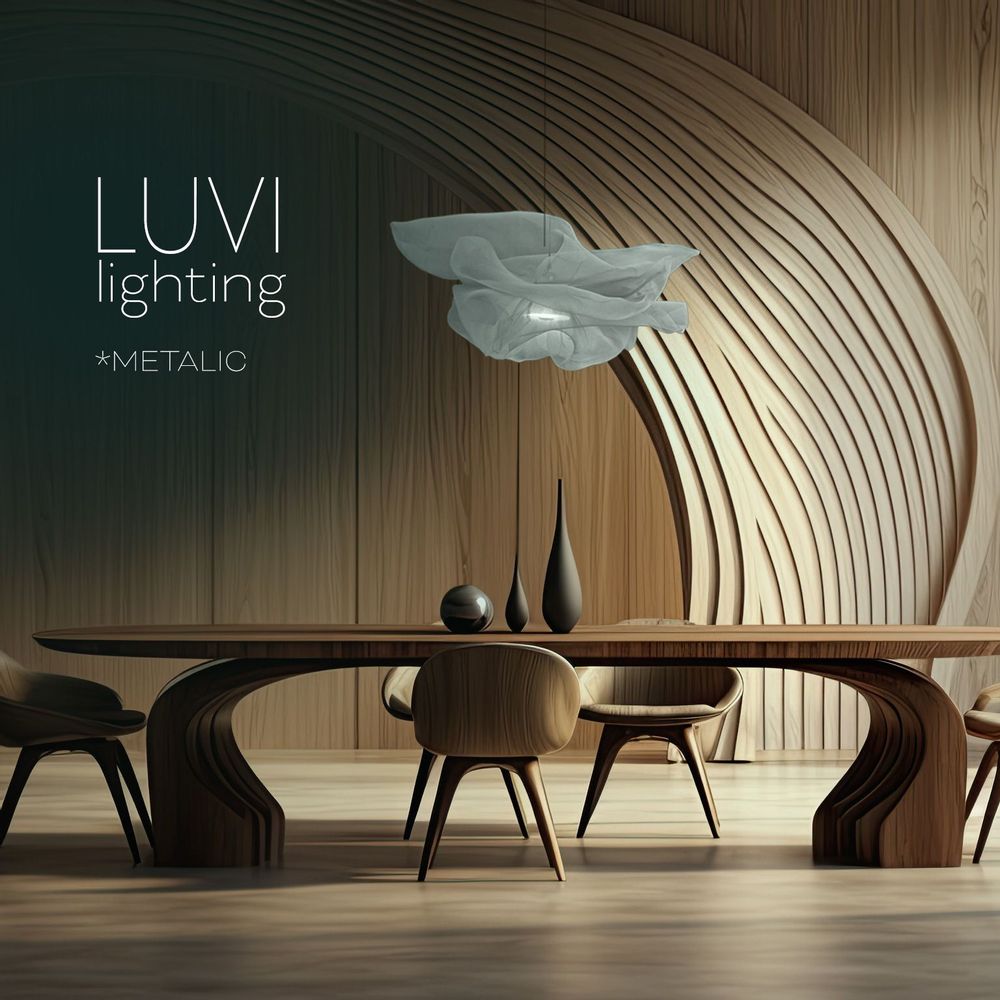 Hanging lights - BALERINA Attitude CHANDELIER - Metallic - LUVI