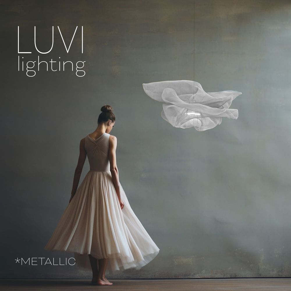 Hanging lights - BALERINA Attitude CHANDELIER - Metallic - LUVI