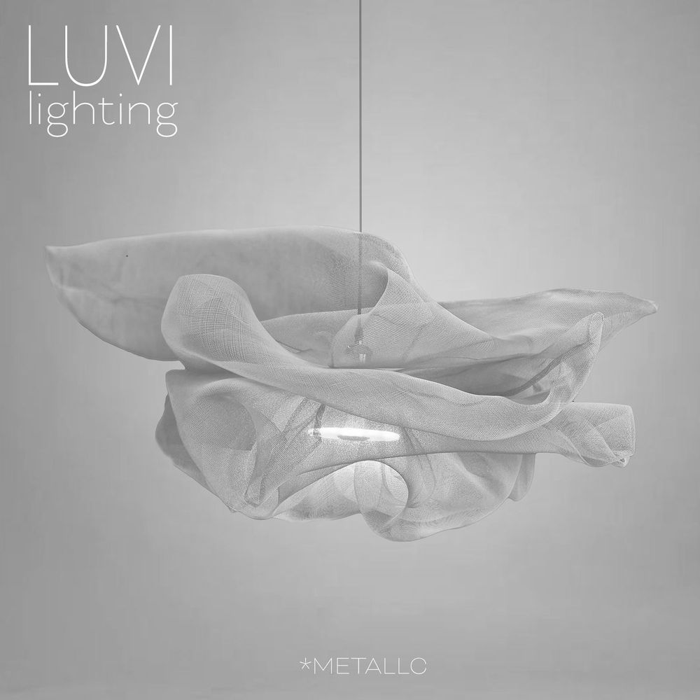 Hanging lights - BALERINA Attitude CHANDELIER - Metallic - LUVI