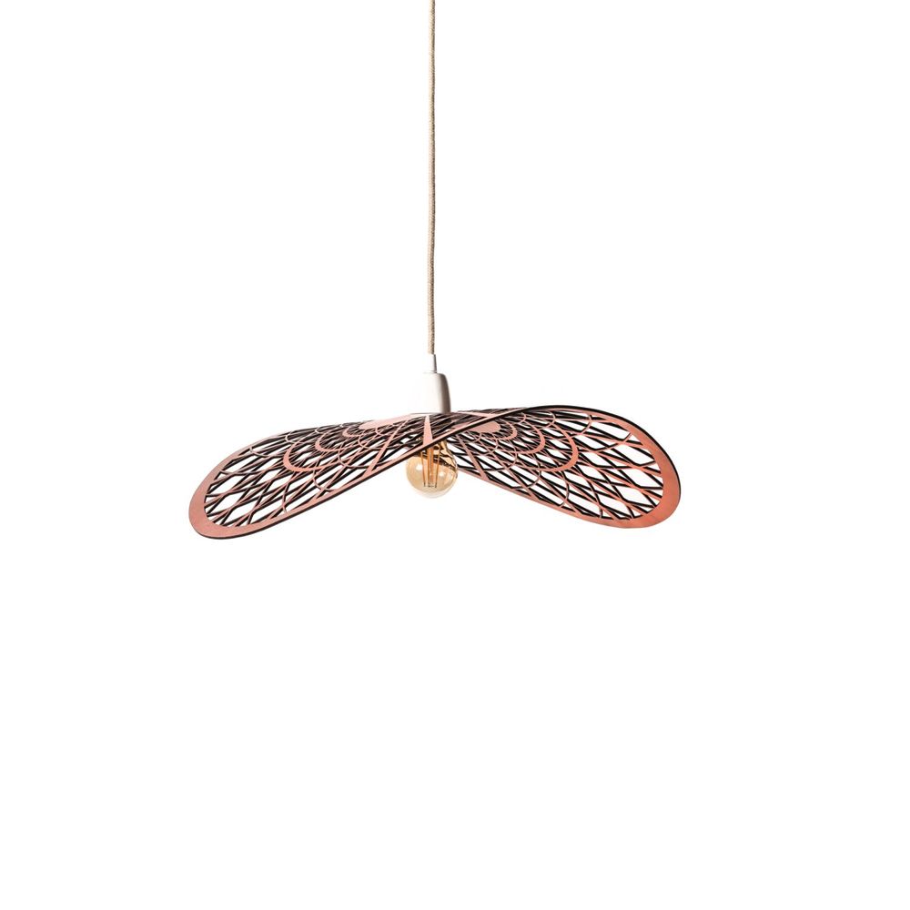 Design objects - ESSAM SUSPENSION - WHISKEY LEATHER - LULE STUDIO