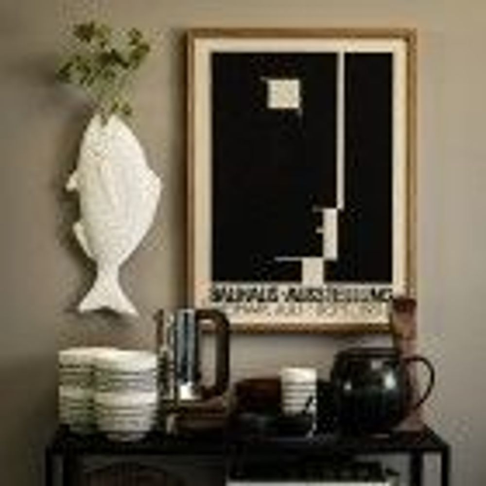 Decorative objects - Chinese bone wall vase, white, porcelain, handmade - KLATT OBJECTS