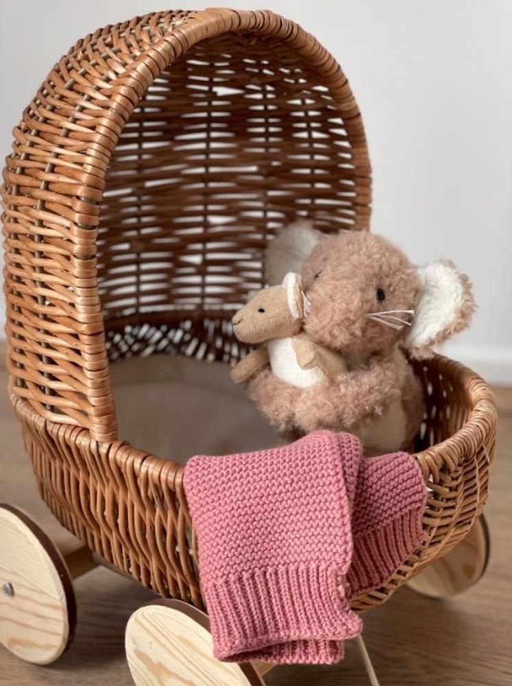 Toys - Small wicker pram - EGMONT TOYS
