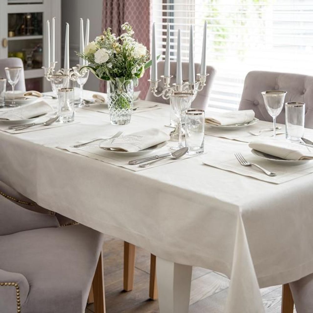 Table linen - Silverline Collection - ROSEBERRY HOME