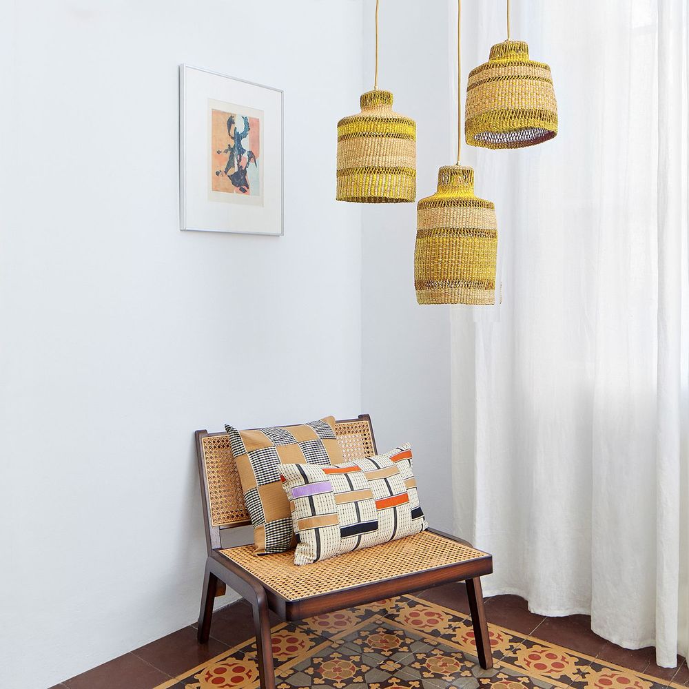 Decorative objects - Set of 3 Dot and Stripe lamps - GOLDEN EDITIONS