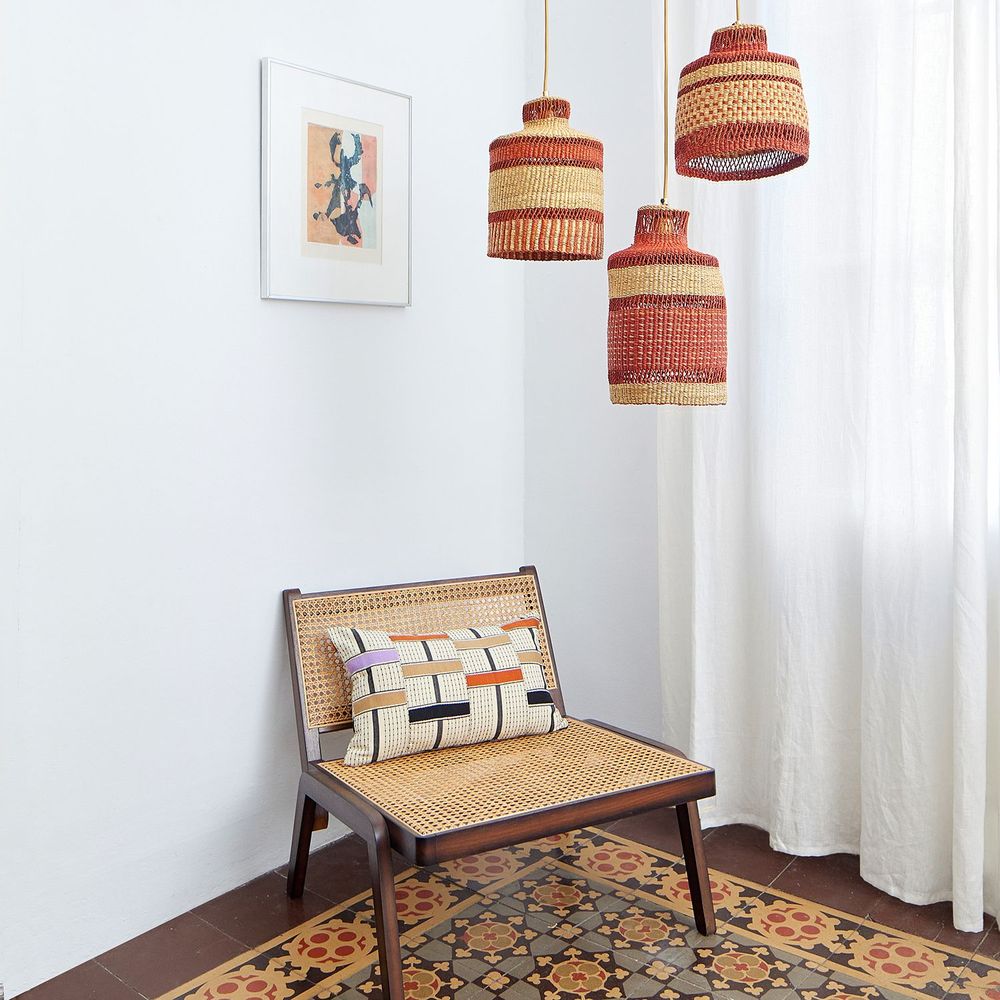 Decorative objects - Set of 3 Dot and Stripe lamps - GOLDEN EDITIONS
