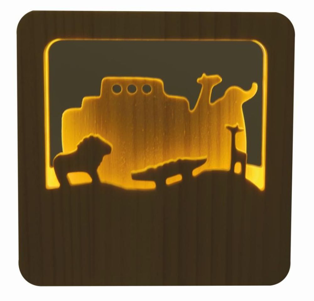 Luminaires pour enfant - Veilleuse en bois - EGMONT TOYS