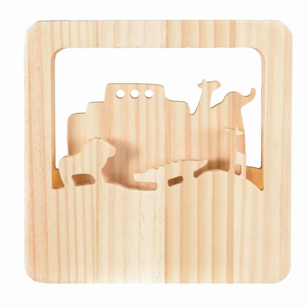 Luminaires pour enfant - Veilleuse en bois - EGMONT TOYS