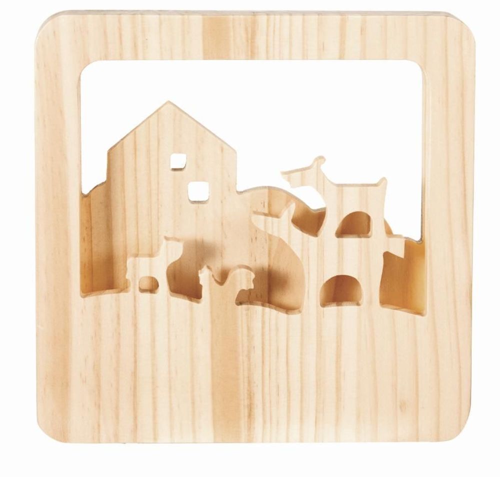 Luminaires pour enfant - Veilleuse en bois - EGMONT TOYS