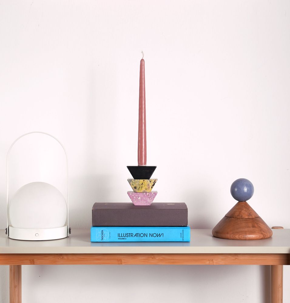 Design objects - Triangle Puzzle Candelabra - DAR PROYECTOS