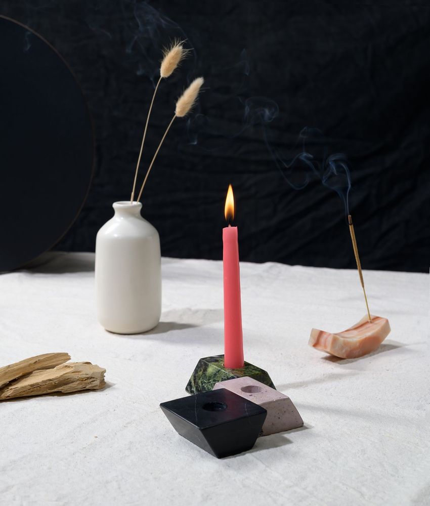 Design objects - Triangle Puzzle Candelabra - DAR PROYECTOS