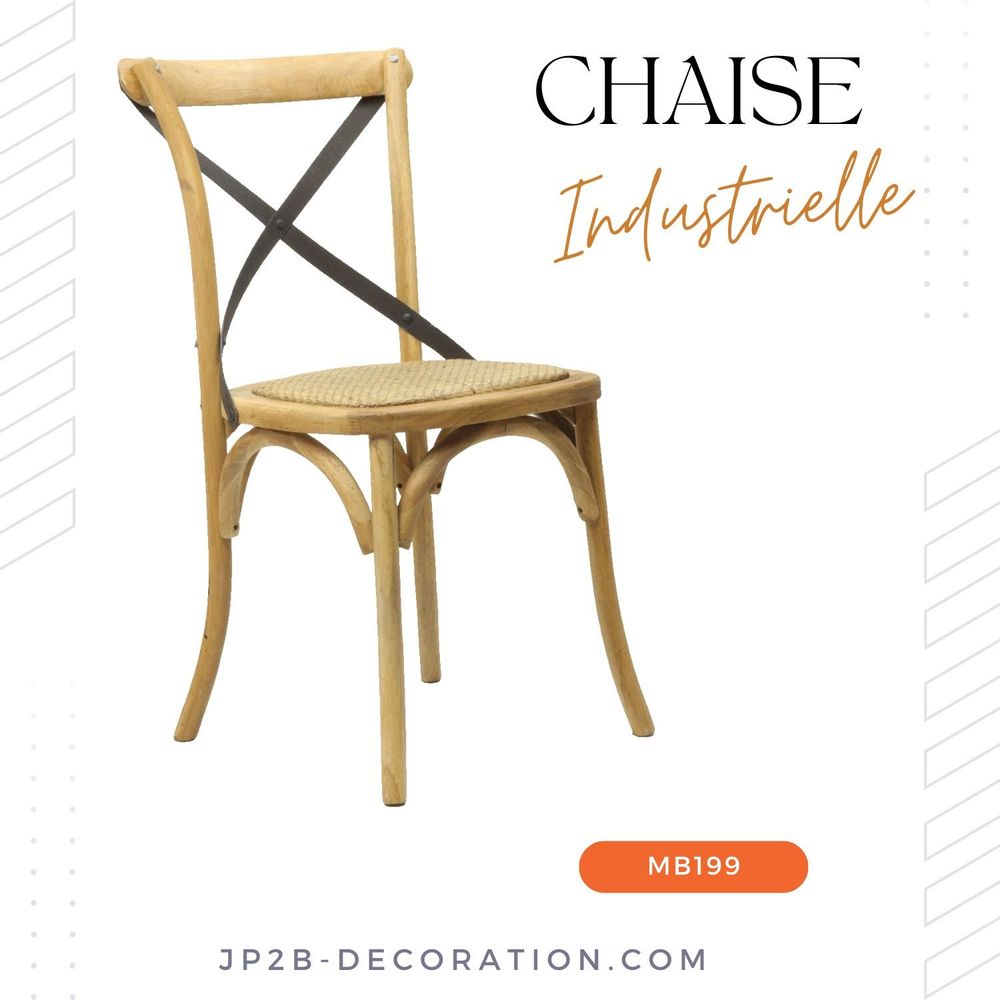 Chaises - Chaises Industrielles Vintage - JP2B DECORATION