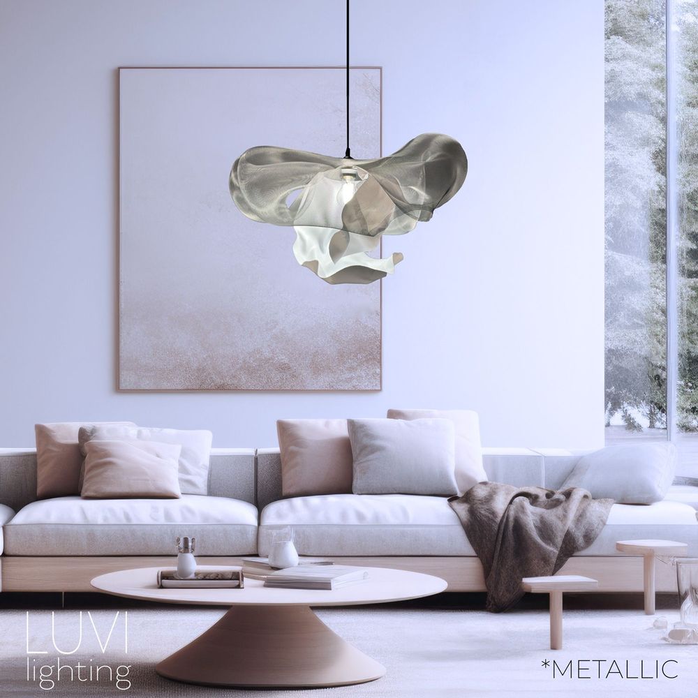 Hanging lights - BALERINA Adagio CHANDELIER - Metallic - LUVI