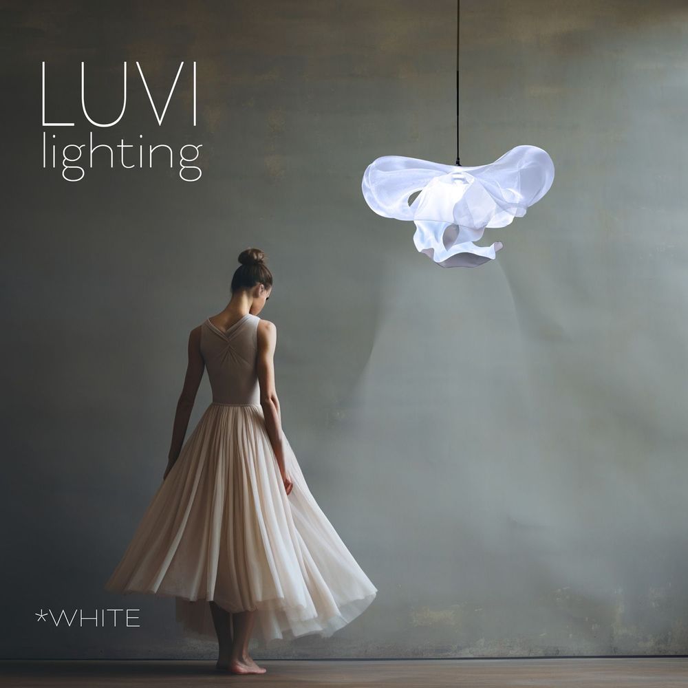 Suspensions - BALERINA Adagio CHANDELIER - Blanc - LUVI