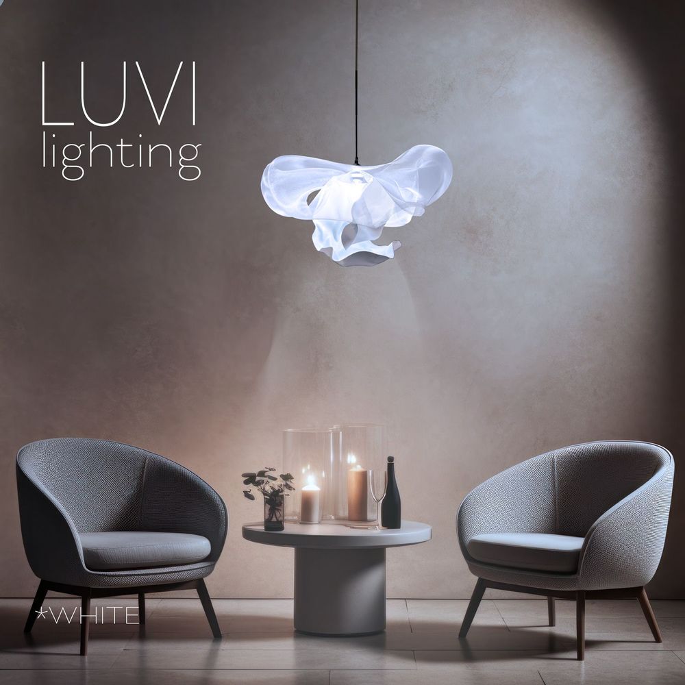 Suspensions - BALERINA Adagio CHANDELIER - Blanc - LUVI