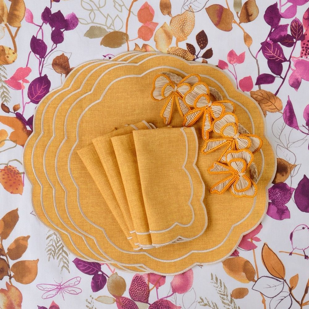 Placemats - Table linen - Petali Placemats (set of 6 pieces) - ROSEBERRY HOME