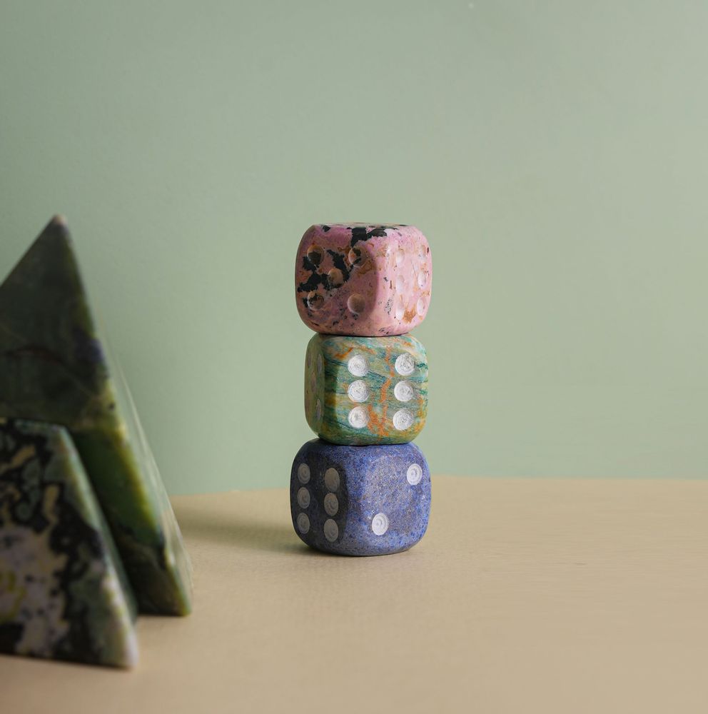 Decorative objects - Big Dice - Set of 2 or 4 - DAR PROYECTOS