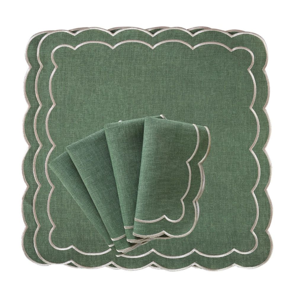 Serviettes - Serviettes - Petali Napkins (lot de 6 pièces) - ROSEBERRY HOME