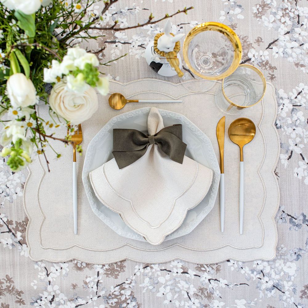 Napkins - Table Linen - Onde Napkins (set of 6 pieces) - ROSEBERRY HOME